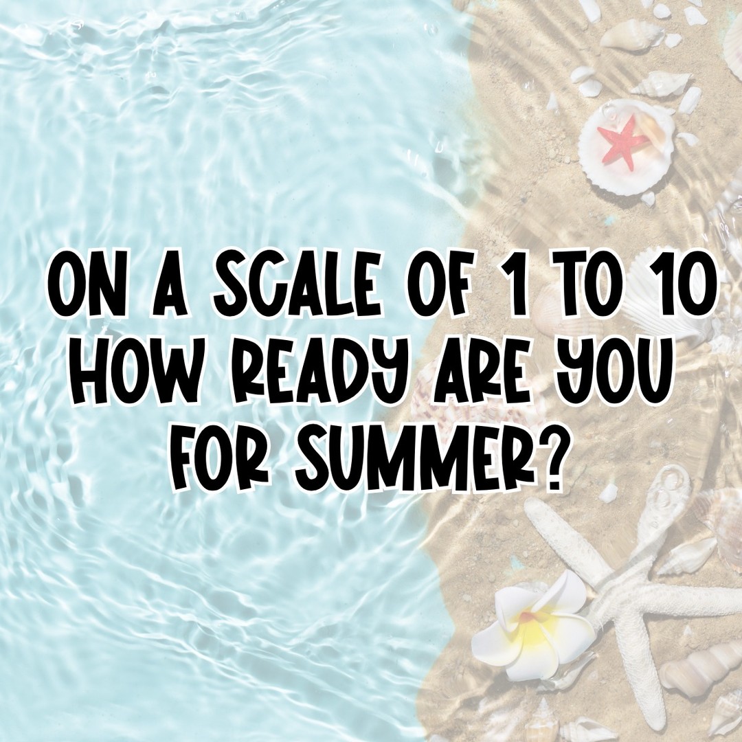 On a scale from 1️⃣ to 🔟, how ready are you for summer?? 🤩